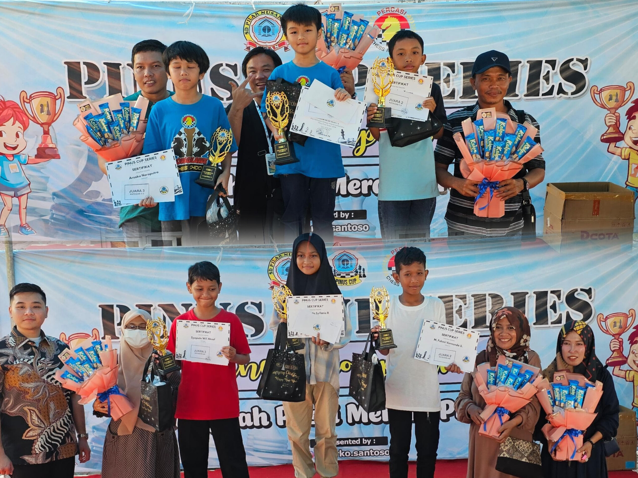 Pecatur-Pecatur Muda Tuban Beradu Skill Dalam Pinus Cup Series Chess Competition