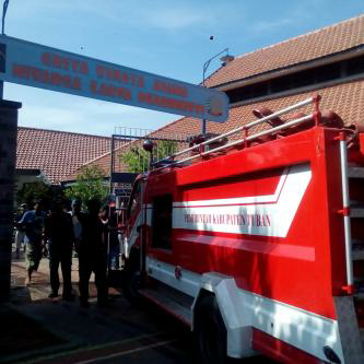 Diduga Dari Gas, Dapur Lapas Tuban Terbakar