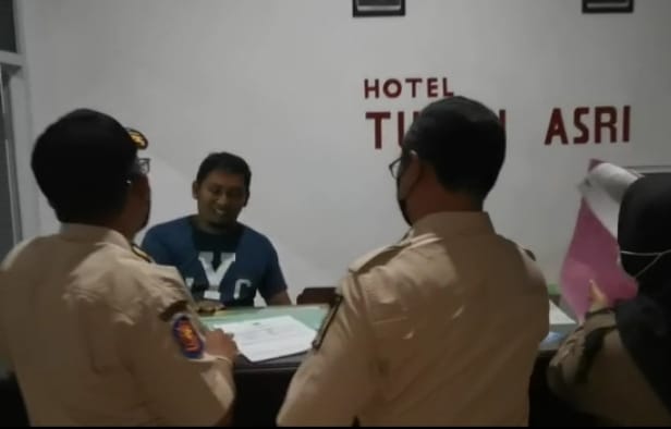Asyik Di Kamar Hotel, Enam Pasangan Bukan Suami Istri Terjaring Razia Satgas Gabungan