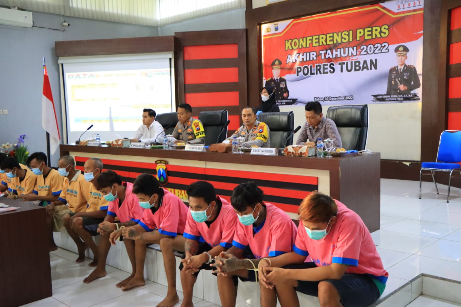 592 Kasus Ditangani Polres Tuban Selama 2022