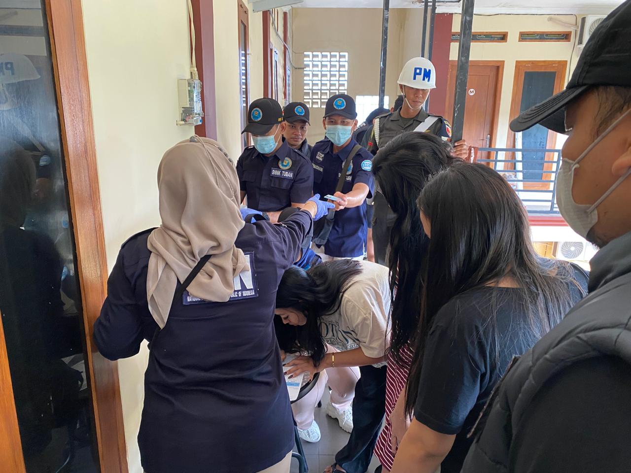 BNN Kabupaten Tuban Gelar Operasi Pemulihan Kampung Rawan Narkotika Terpadu, Empat Orang Positif Sabu