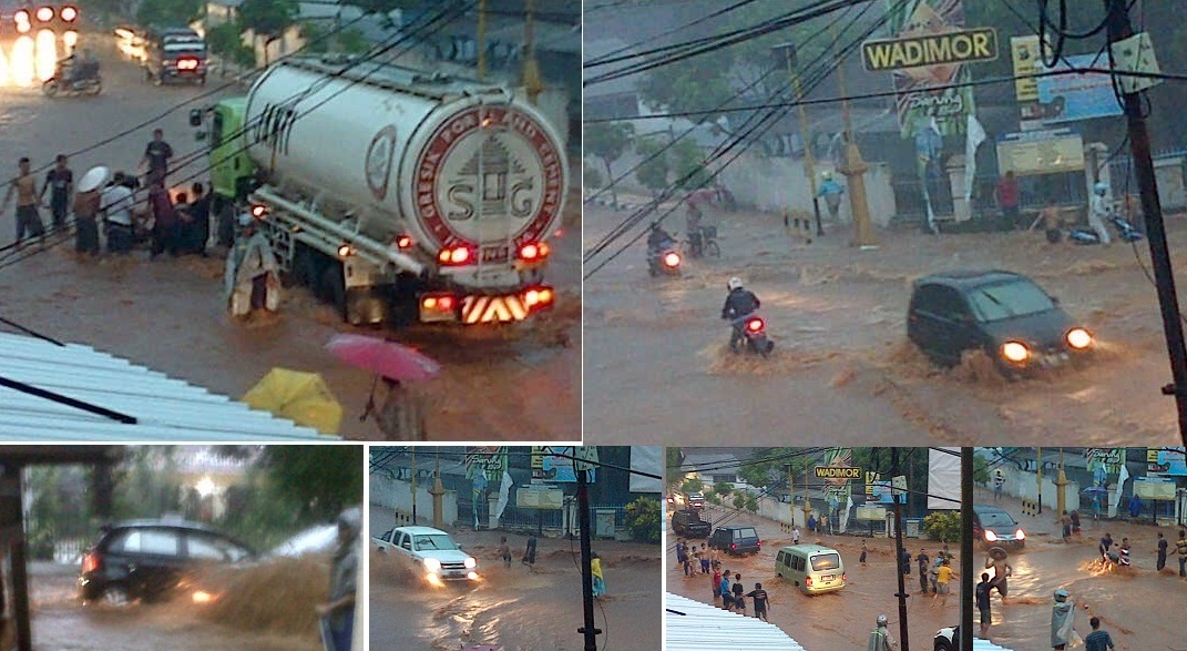 Hujan Selama 3 Jam, Tuban Digempur Banjir