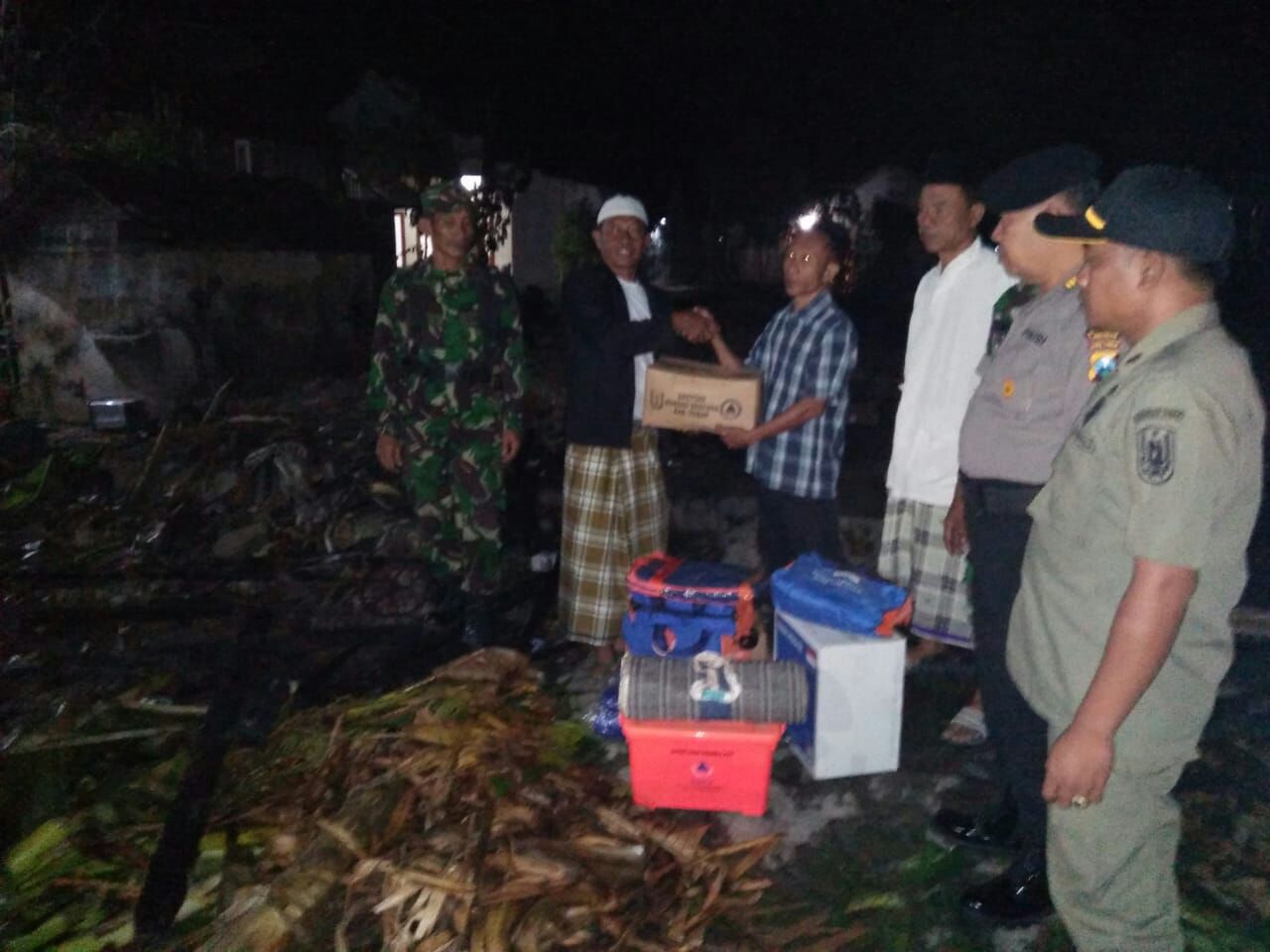 Malam Jelang Lebaran, Rumah Kebakaran